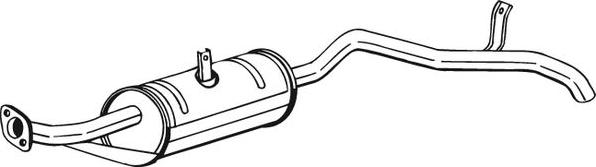 Bosal 280-007 - End Silencer www.autospares.lv