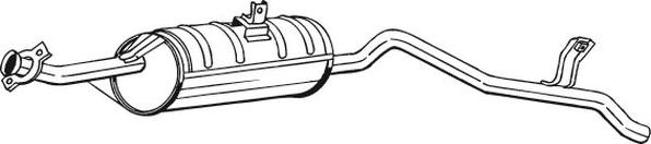 Bosal 280-025 - End Silencer www.autospares.lv