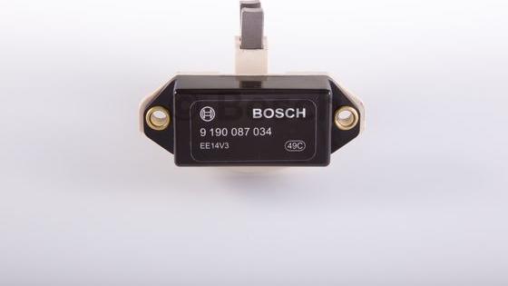 BOSCH 9 190 087 034 - Ģeneratora sprieguma regulators www.autospares.lv