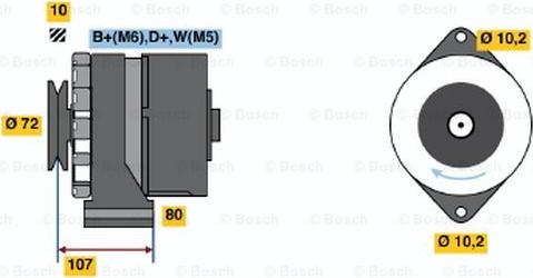 BOSCH 9 120 144 116 - Ģenerators autospares.lv