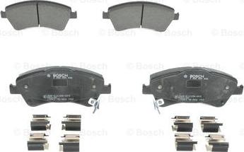 BOSCH 0 986 494 932 - Bremžu uzliku kompl., Disku bremzes www.autospares.lv