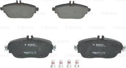 BOSCH 0 986 494 937 - Тормозные колодки, дисковые, комплект www.autospares.lv