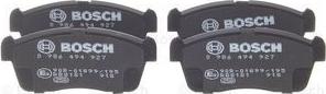 BOSCH 0 986 494 927 - Brake Pad Set, disc brake www.autospares.lv