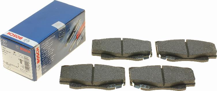 BOSCH 0 986 494 497 - Brake Pad Set, disc brake www.autospares.lv