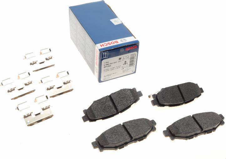 BOSCH 0 986 494 444 - Brake Pad Set, disc brake www.autospares.lv