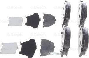 BOSCH 0 986 494 444 - Bremžu uzliku kompl., Disku bremzes www.autospares.lv