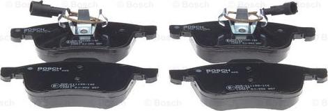 BOSCH 0 986 494 465 - Bremžu uzliku kompl., Disku bremzes autospares.lv