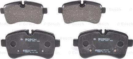 BOSCH 0 986 494 460 - Bremžu uzliku kompl., Disku bremzes www.autospares.lv