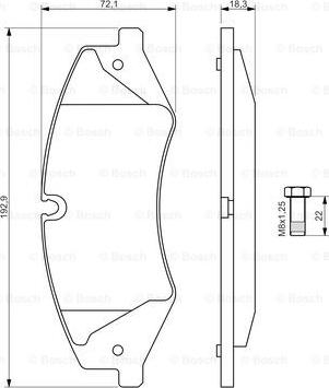 BOSCH 0 986 494 408 - Brake Pad Set, disc brake www.autospares.lv