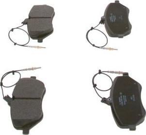 BOSCH 0 986 494 484 - Brake Pad Set, disc brake www.autospares.lv