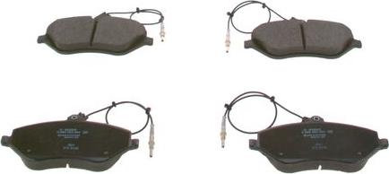 BOSCH 0 986 494 484 - Brake Pad Set, disc brake www.autospares.lv