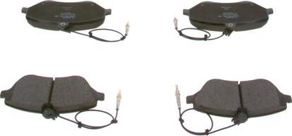 BOSCH 0 986 494 484 - Brake Pad Set, disc brake www.autospares.lv