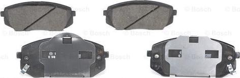 BOSCH 0 986 494 422 - Тормозные колодки, дисковые, комплект www.autospares.lv