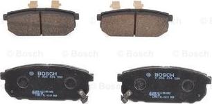 BOSCH 0 986 494 590 - Bremžu uzliku kompl., Disku bremzes www.autospares.lv