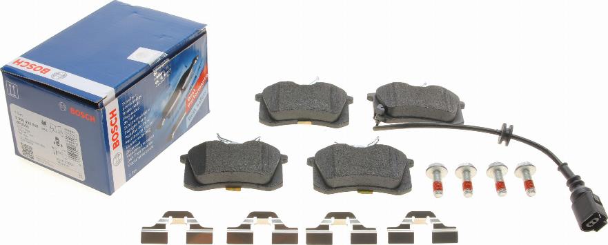 BOSCH 0 986 494 598 - Brake Pad Set, disc brake www.autospares.lv