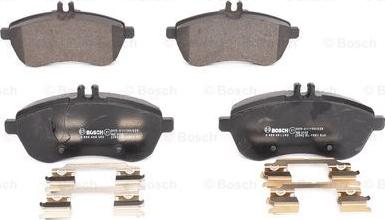 BOSCH 0 986 494 593 - Bremžu uzliku kompl., Disku bremzes www.autospares.lv