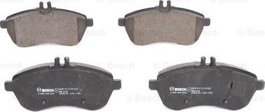 BOSCH 0 986 494 593 - Bremžu uzliku kompl., Disku bremzes www.autospares.lv