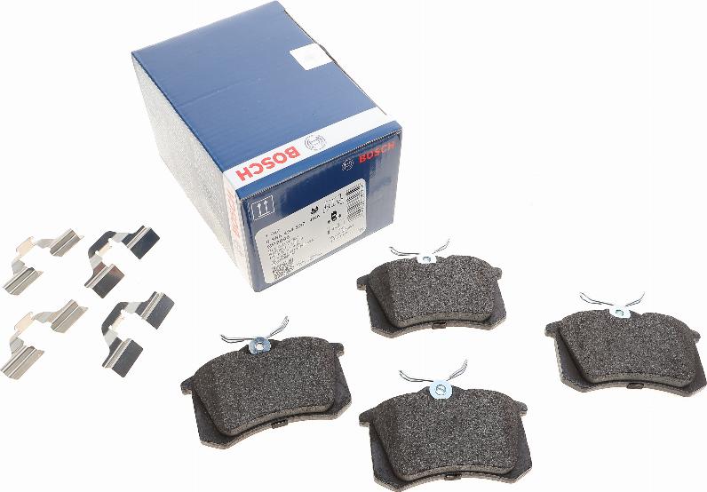 BOSCH 0 986 494 597 - Brake Pad Set, disc brake www.autospares.lv