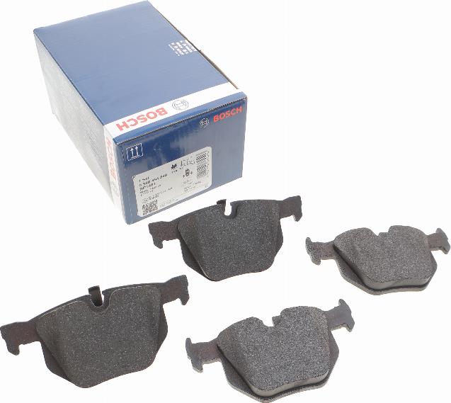 BOSCH 0 986 494 540 - Bremžu uzliku kompl., Disku bremzes www.autospares.lv