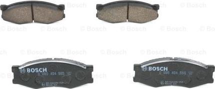 BOSCH 0 986 494 565 - Bremžu uzliku kompl., Disku bremzes autospares.lv