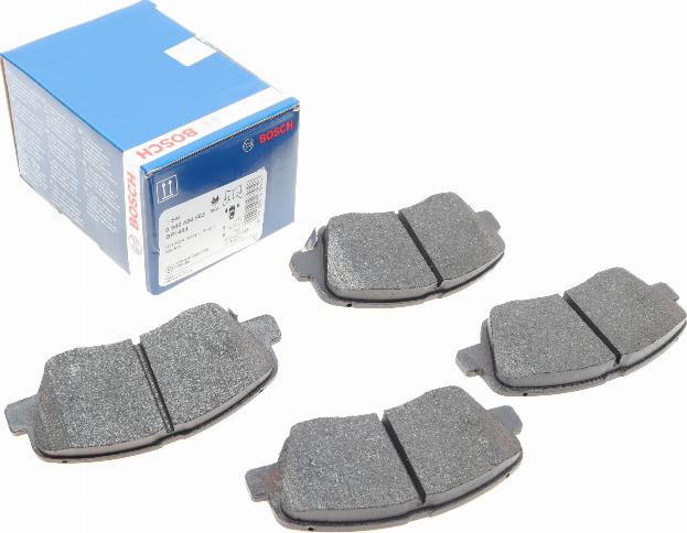 BOSCH 0 986 494 563 - Brake Pad Set, disc brake www.autospares.lv