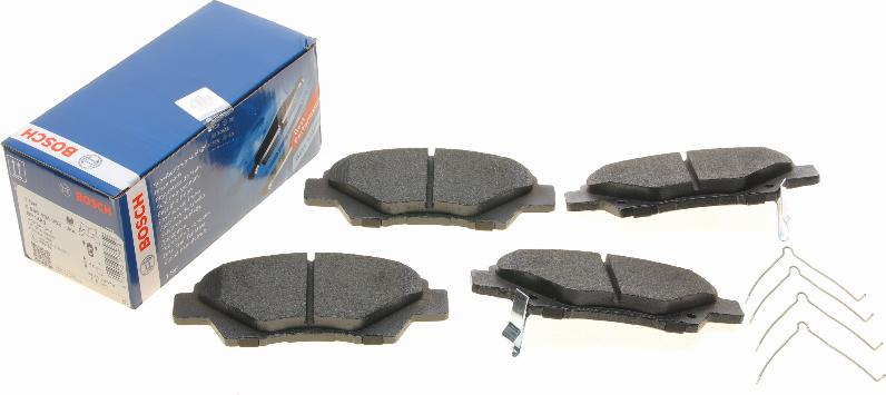 BOSCH 0 986 494 562 - Brake Pad Set, disc brake www.autospares.lv