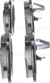 BOSCH 0 986 494 504 - Bremžu uzliku kompl., Disku bremzes www.autospares.lv