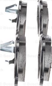 BOSCH 0 986 494 504 - Bremžu uzliku kompl., Disku bremzes www.autospares.lv