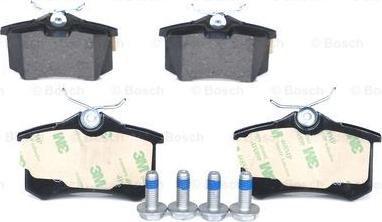 BOSCH 0 986 494 514 - Brake Pad Set, disc brake www.autospares.lv