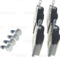 BOSCH 0 986 494 517 - Тормозные колодки, дисковые, комплект www.autospares.lv