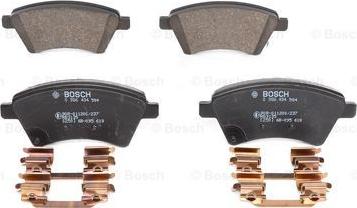 BOSCH 0 986 494 584 - Bremžu uzliku kompl., Disku bremzes www.autospares.lv