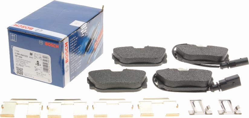 BOSCH 0 986 494 529 - Brake Pad Set, disc brake www.autospares.lv