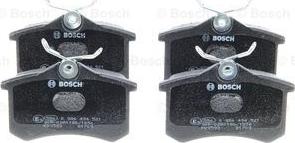 BOSCH 0 986 494 521 - Тормозные колодки, дисковые, комплект www.autospares.lv