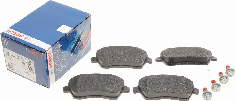 BOSCH 0 986 494 573 - Brake Pad Set, disc brake www.autospares.lv