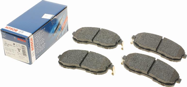 BOSCH 0 986 494 572 - Brake Pad Set, disc brake www.autospares.lv