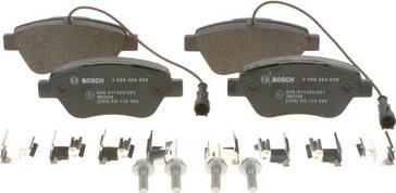 BOSCH 0 986 494 698 - Brake Pad Set, disc brake www.autospares.lv