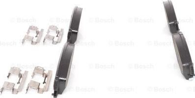 BOSCH 0 986 494 644 - Bremžu uzliku kompl., Disku bremzes www.autospares.lv