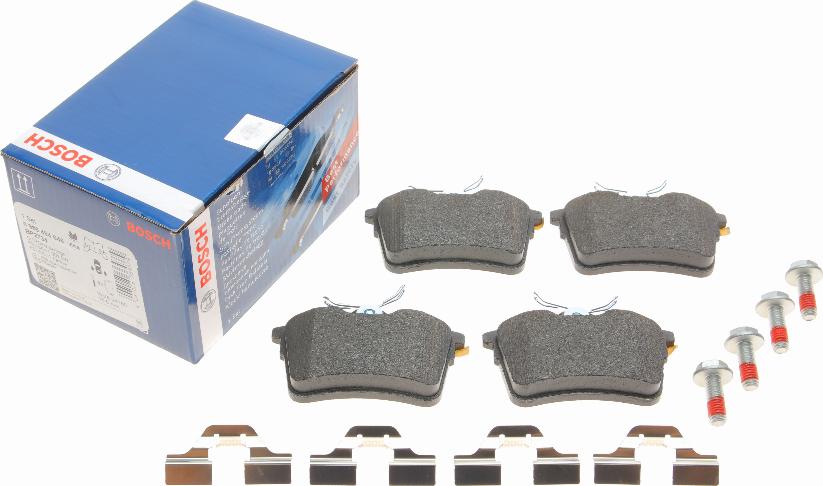 BOSCH 0 986 494 646 - Bremžu uzliku kompl., Disku bremzes www.autospares.lv