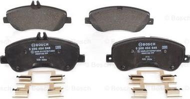 BOSCH 0 986 494 648 - Bremžu uzliku kompl., Disku bremzes www.autospares.lv