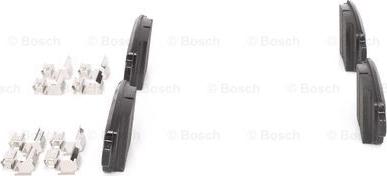 BOSCH 0 986 494 643 - Bremžu uzliku kompl., Disku bremzes www.autospares.lv