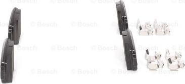 BOSCH 0 986 494 643 - Bremžu uzliku kompl., Disku bremzes www.autospares.lv