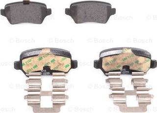 BOSCH 0 986 494 654 - Bremžu uzliku kompl., Disku bremzes www.autospares.lv