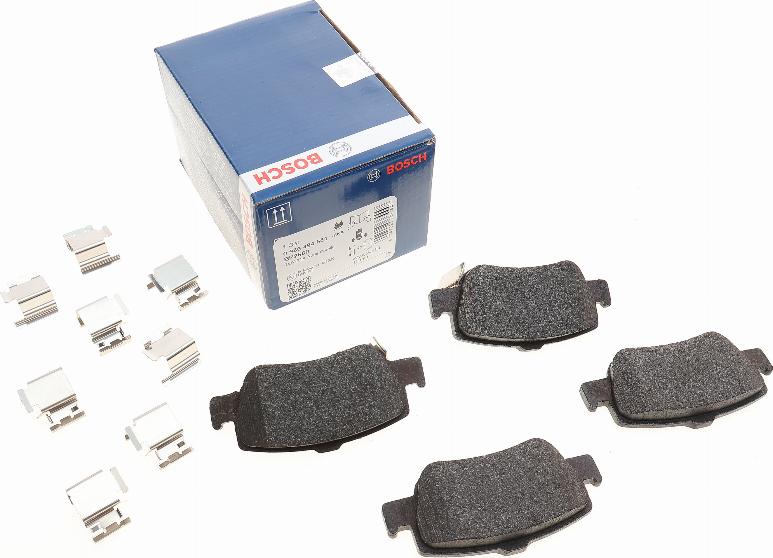 BOSCH 0 986 494 651 - Brake Pad Set, disc brake www.autospares.lv