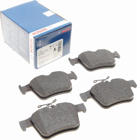 BOSCH 0 986 494 658 - Bremžu uzliku kompl., Disku bremzes www.autospares.lv