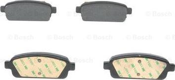 BOSCH 0 986 494 666 - Тормозные колодки, дисковые, комплект www.autospares.lv