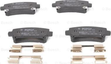 BOSCH 0 986 494 668 - Bremžu uzliku kompl., Disku bremzes www.autospares.lv