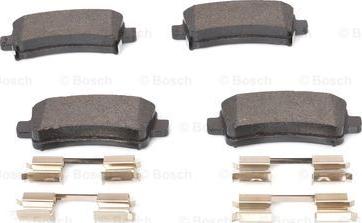 BOSCH 0 986 494 668 - Bremžu uzliku kompl., Disku bremzes www.autospares.lv