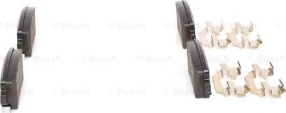 BOSCH 0 986 494 668 - Bremžu uzliku kompl., Disku bremzes www.autospares.lv