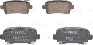 BOSCH 0 986 494 668 - Bremžu uzliku kompl., Disku bremzes www.autospares.lv