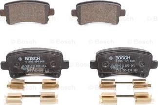 BOSCH 0 986 494 668 - Bremžu uzliku kompl., Disku bremzes www.autospares.lv